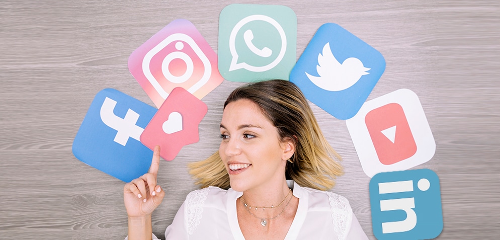 Todas as redes sociais